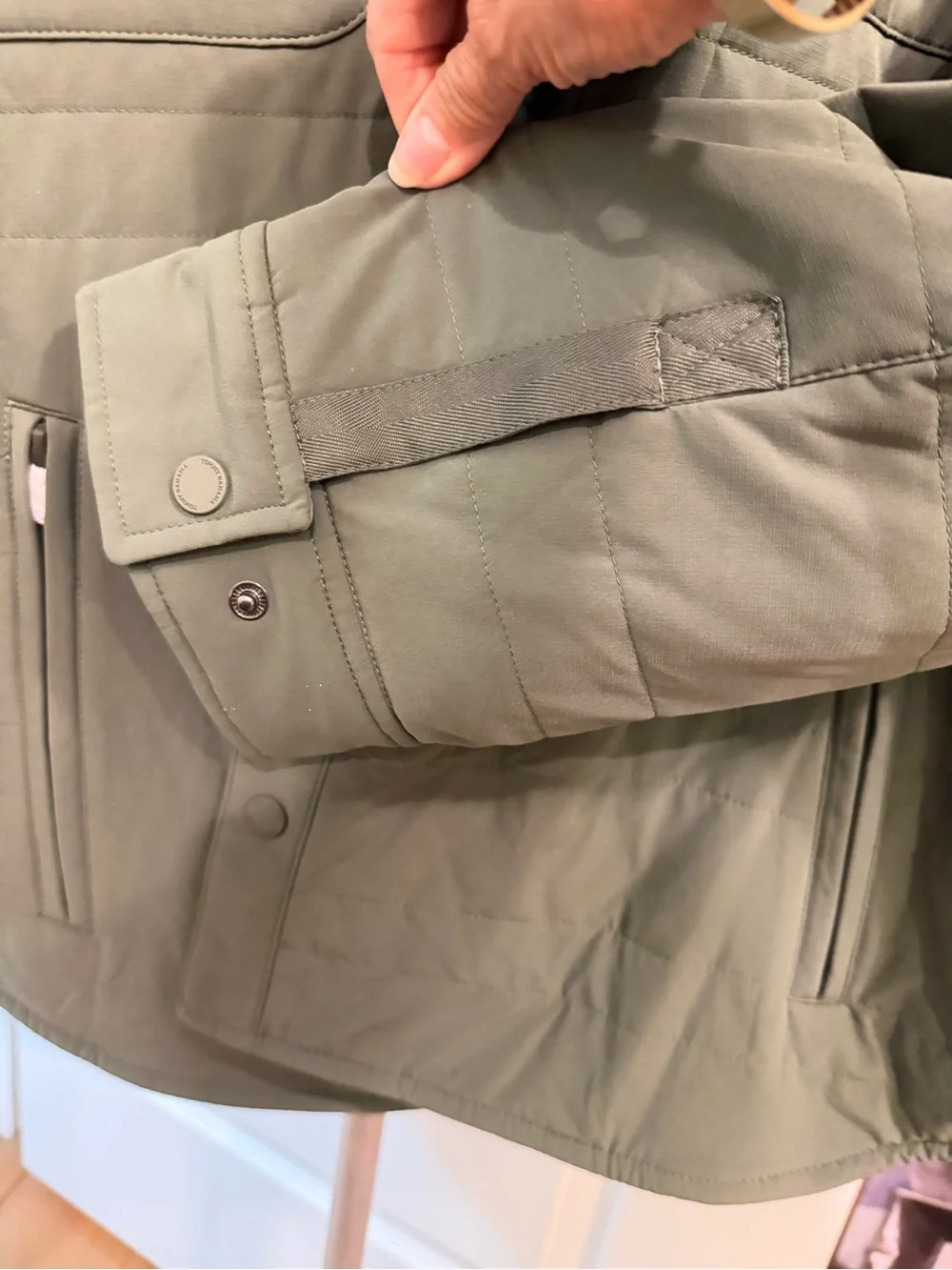 Tommy Bahama Light Green Shirt Jacket